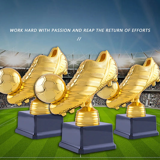 Réplica Bota de Oro Europea — Trofeo Souvenir Fútbol