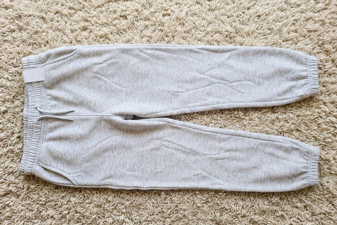 Pantalón Jogger Gris Claro de Chándal