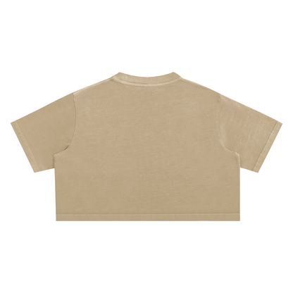 Washed Cotton Crop Top, Netherlands World Cup 2026 Soccer Shirt