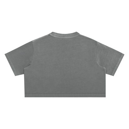 Minimalist Elephant Crop Top, Colorful Abstract Animal Tee, Earth Awareness Shirt