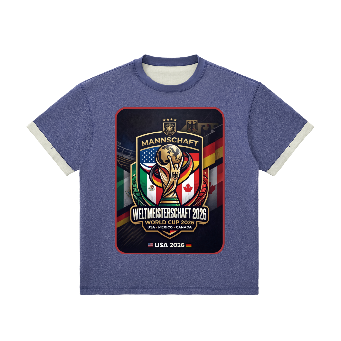 2026 World Cup Soccer Jersey – Unisex Cotton Football Fan Tee