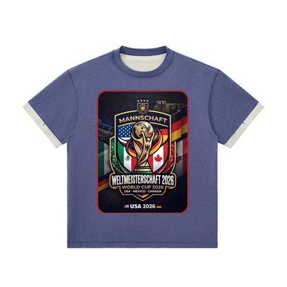2026 World Cup Soccer Jersey – Unisex Cotton Football Fan Tee