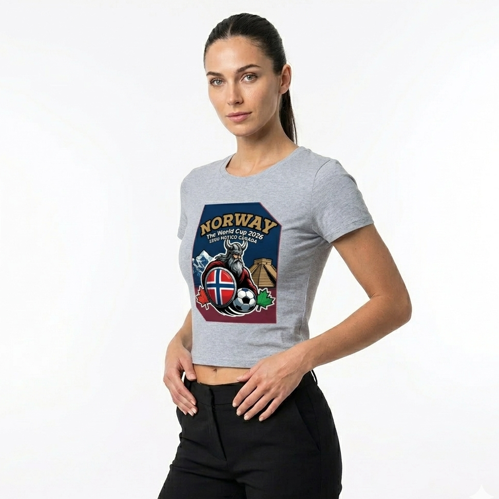 2026 World Cup France Soccer Crop Top, Women's National Team T-Shirt