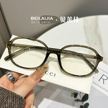 Gafas Retro Mujer — Montura Ligera Anti Luz Azul