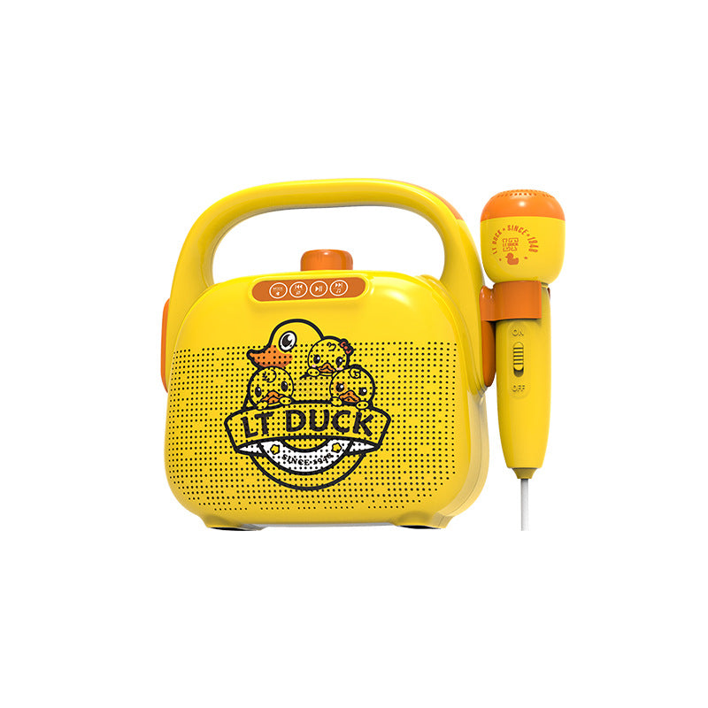 Micrófono Karaoke Infantil Bluetooth con Altavoz Integrado – KTV Familiar