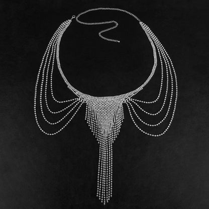 Cadena de Cuerpo con Diamantes — Joyería Mujer