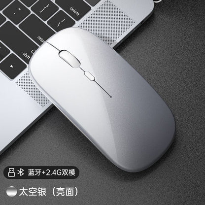 Ratón Inalámbrico Bluetooth Recargable Silencioso – Compatible con Dell, HP, Lenovo