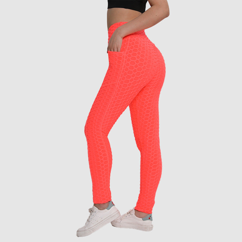 Leggings Deportivos Mujer — Cintura Alta Push-Up con Bolsillo