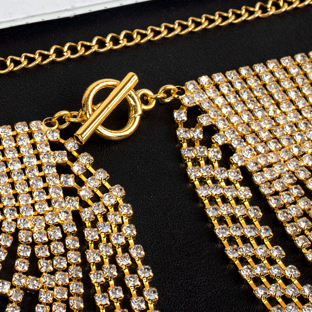 Cadena de Cuerpo con Diamantes — Joyería Mujer