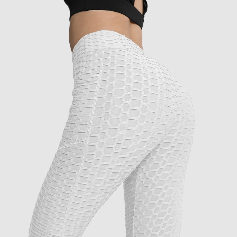 Leggings Deportivos Mujer — Cintura Alta Push-Up con Bolsillo