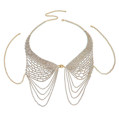 Cadena de Cuerpo con Diamantes — Joyería Mujer