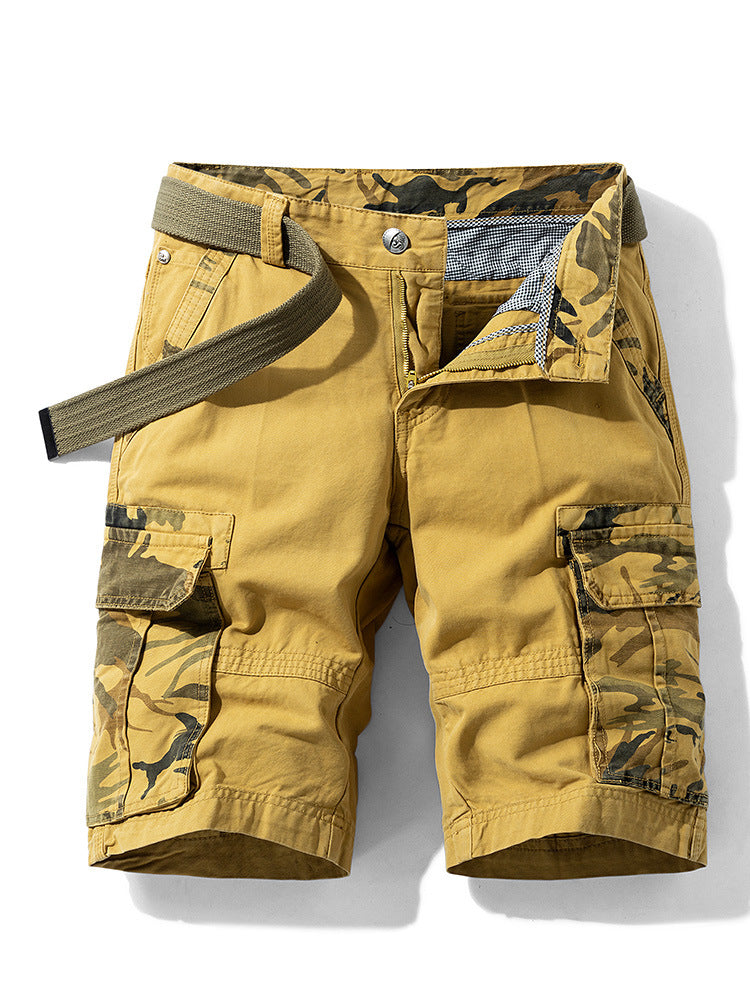 Pantalón Cargo Hombre — Bermuda Camuflaje Verano