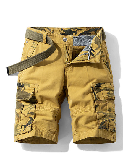 Pantalón Cargo Hombre — Bermuda Camuflaje Verano