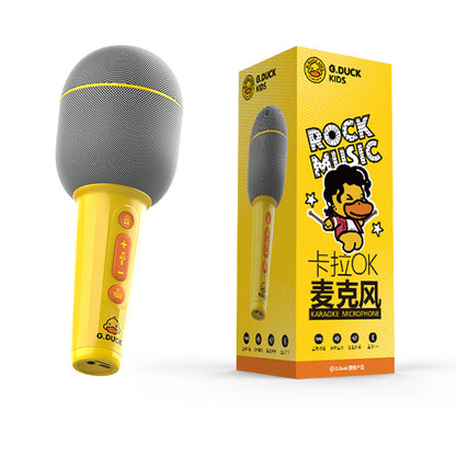 Micrófono Karaoke Infantil Bluetooth con Altavoz Integrado – KTV Familiar