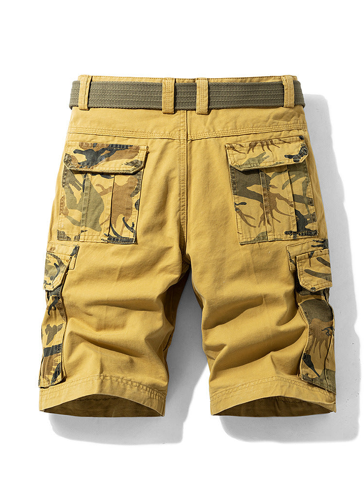 Pantalón Cargo Hombre — Bermuda Camuflaje Verano