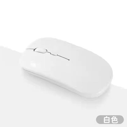 Ratón Inalámbrico Bluetooth Recargable Silencioso – Compatible con Dell, HP, Lenovo