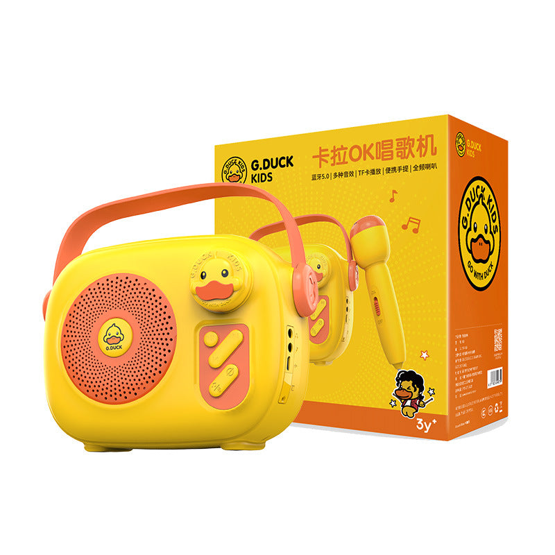 Micrófono Karaoke Infantil Bluetooth con Altavoz Integrado – KTV Familiar
