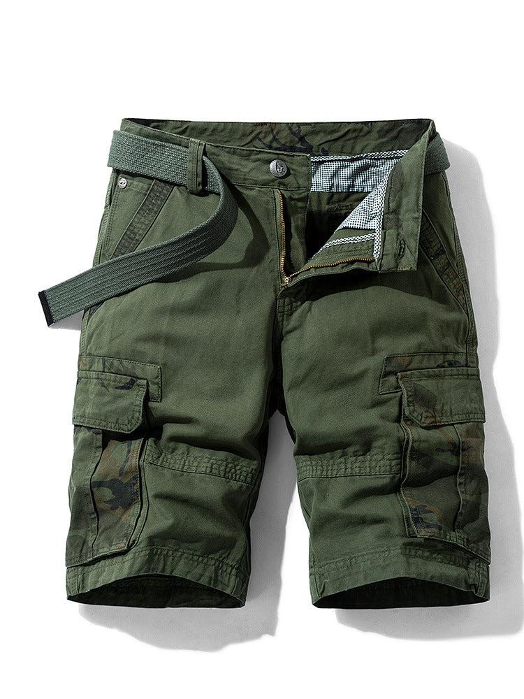 Pantalón Cargo Hombre — Bermuda Camuflaje Verano