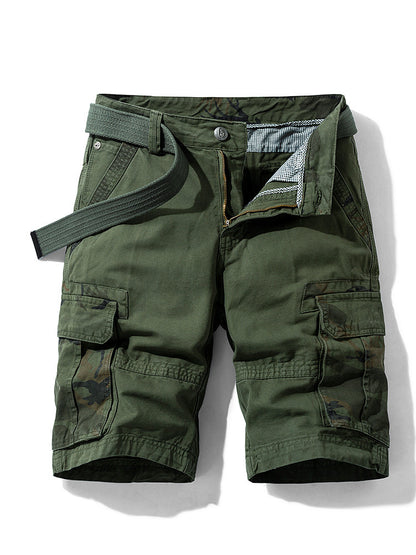 Pantalón Cargo Hombre — Bermuda Camuflaje Verano