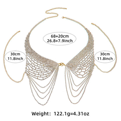 Cadena de Cuerpo con Diamantes — Joyería Mujer