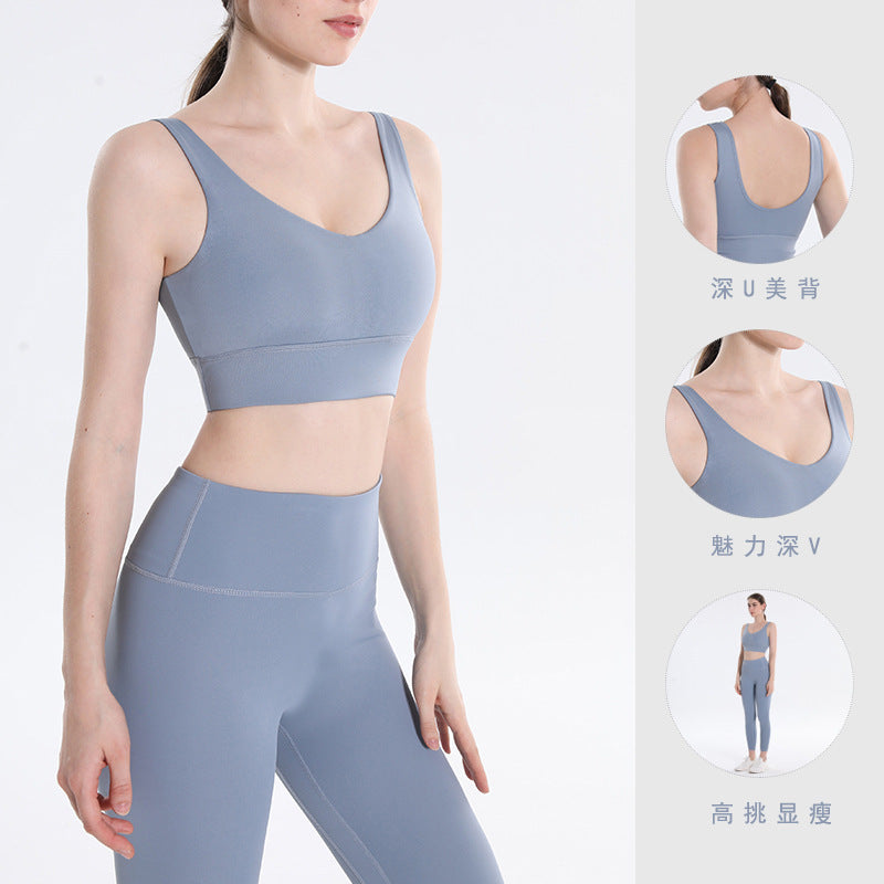 Conjunto Yoga Mujer — Top y Pantalón Deportivo