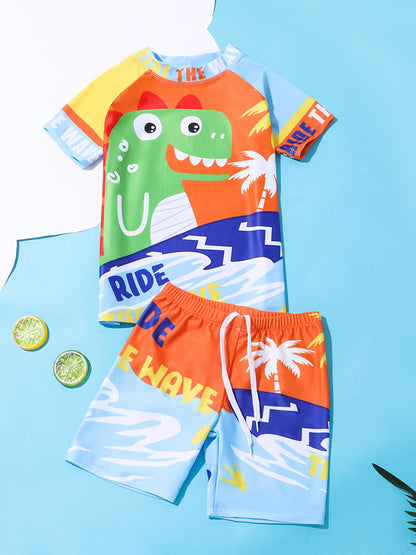 Bañador Niño — Conjunto Dos Piezas Secado Rápido