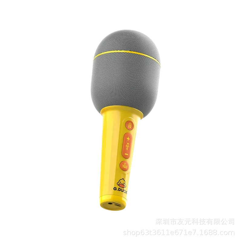 Micrófono Karaoke Infantil Bluetooth con Altavoz Integrado – KTV Familiar