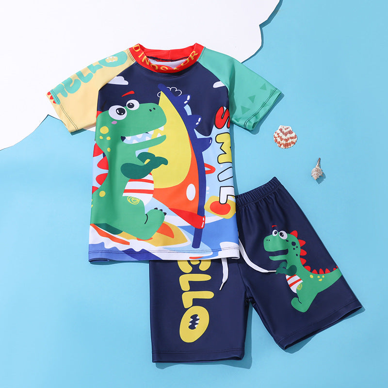 Bañador Niño — Conjunto Dos Piezas Secado Rápido