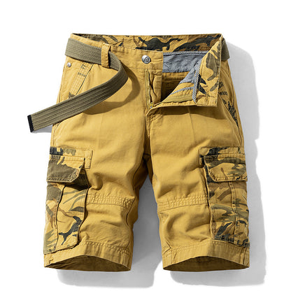Pantalón Cargo Hombre — Bermuda Camuflaje Verano