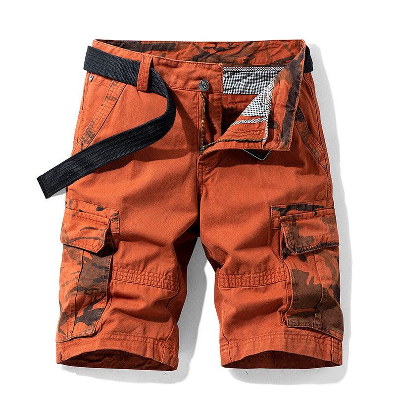 Pantalón Cargo Hombre — Bermuda Camuflaje Verano