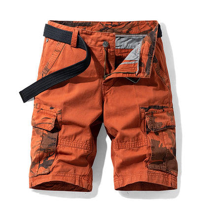 Pantalón Cargo Hombre — Bermuda Camuflaje Verano