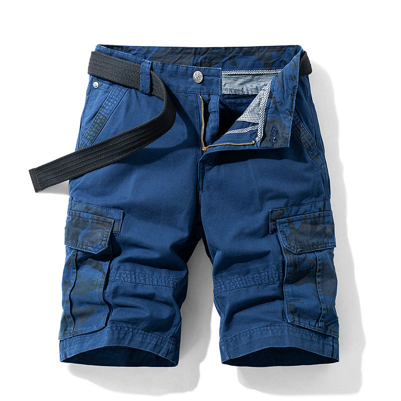 Pantalón Cargo Hombre — Bermuda Camuflaje Verano