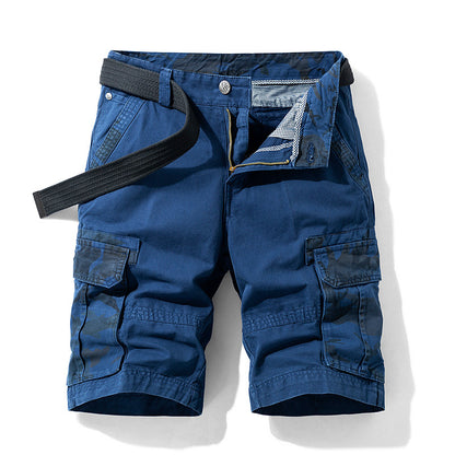 Pantalón Cargo Hombre — Bermuda Camuflaje Verano