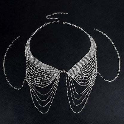 Cadena de Cuerpo con Diamantes — Joyería Mujer