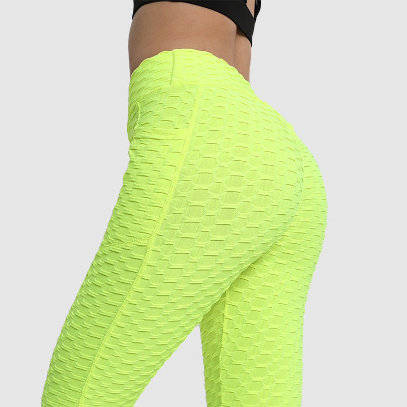 Leggings Deportivos Mujer — Cintura Alta Push-Up con Bolsillo