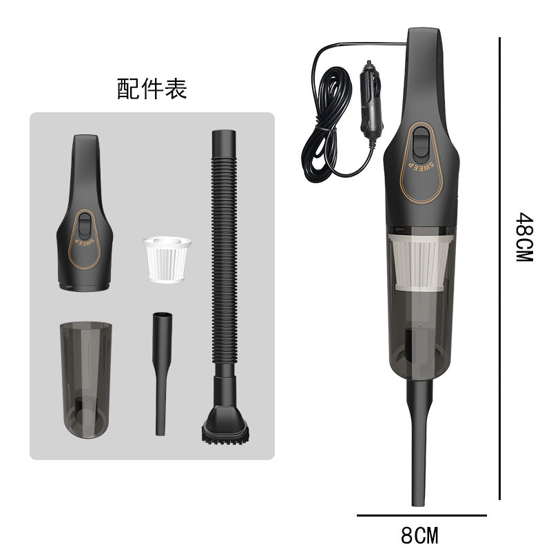 Aspirador Portátil Inalámbrico S9D – 120W Gran Potencia para Hogar y Coche