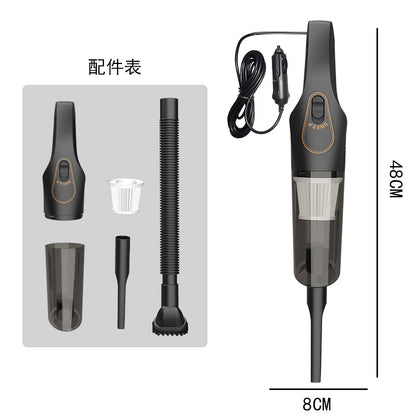 Aspirador Portátil Inalámbrico S9D – 120W Gran Potencia para Hogar y Coche