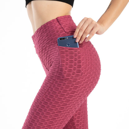 Leggings Deportivos Mujer — Cintura Alta Push-Up con Bolsillo
