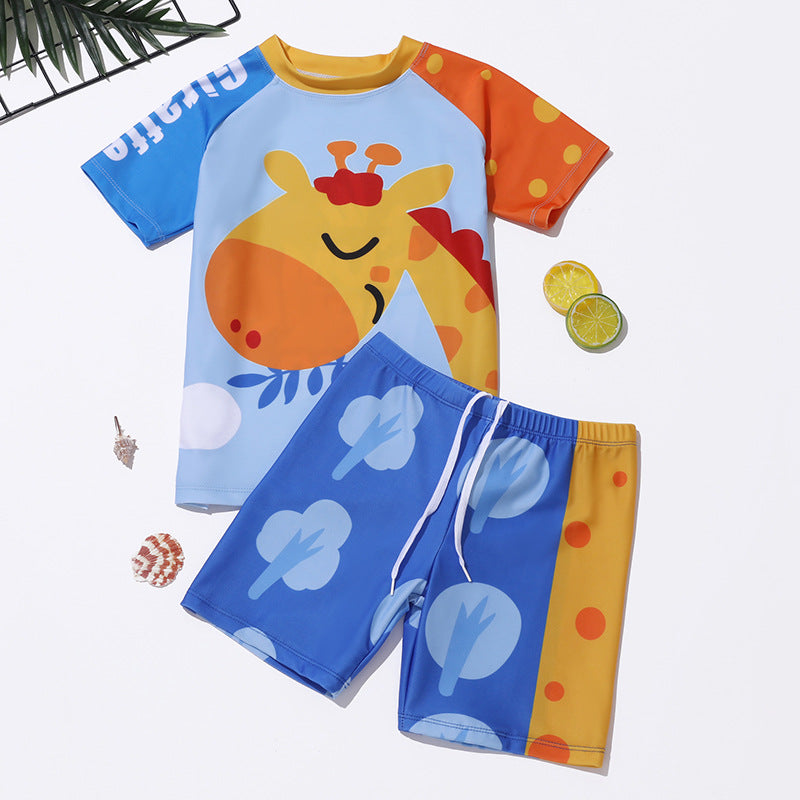 Bañador Niño — Conjunto Dos Piezas Secado Rápido