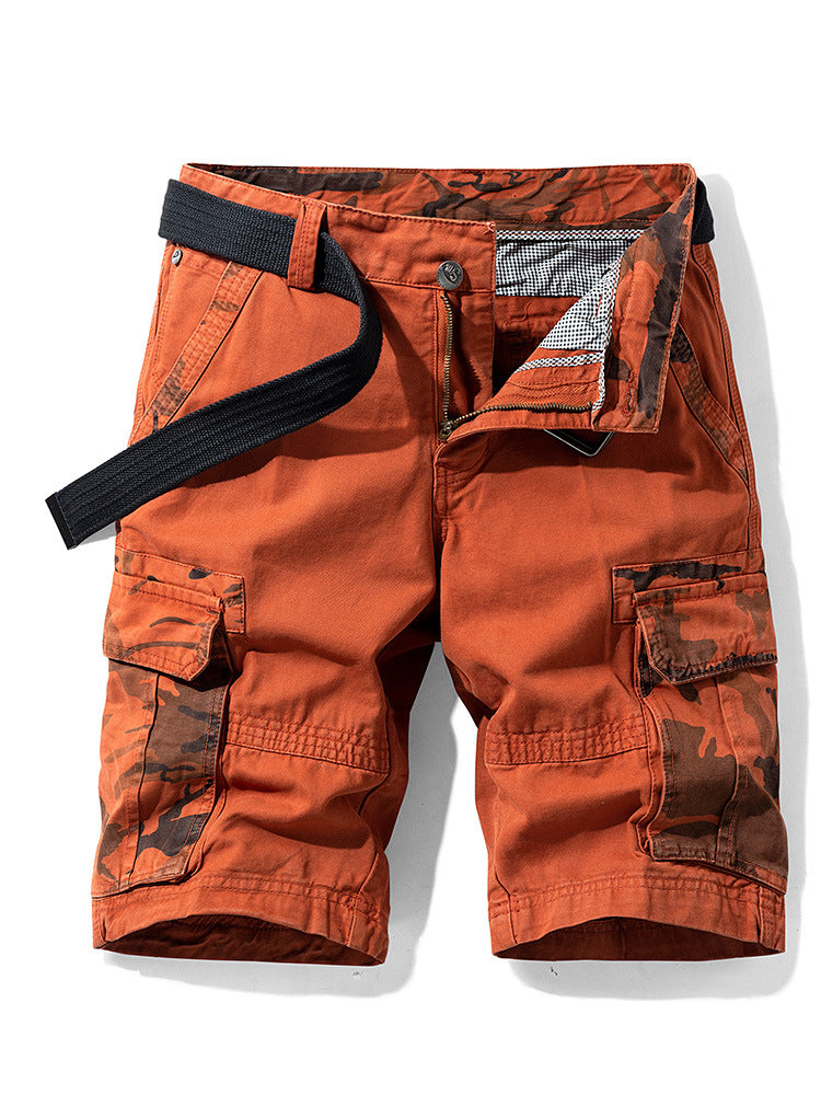 Pantalón Cargo Hombre — Bermuda Camuflaje Verano