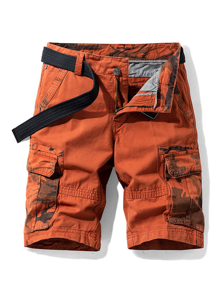 Pantalón Cargo Hombre — Bermuda Camuflaje Verano