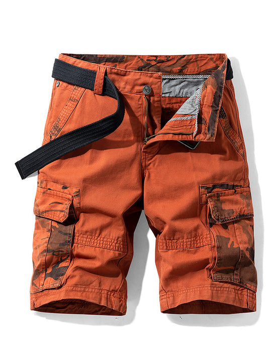 Pantalón Cargo Hombre — Bermuda Camuflaje Verano