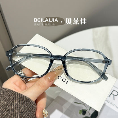 Gafas Retro Mujer — Montura Ligera Anti Luz Azul