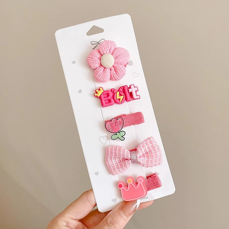 Horquillas Suaves para Bebé — Pack Clips Sin Daño