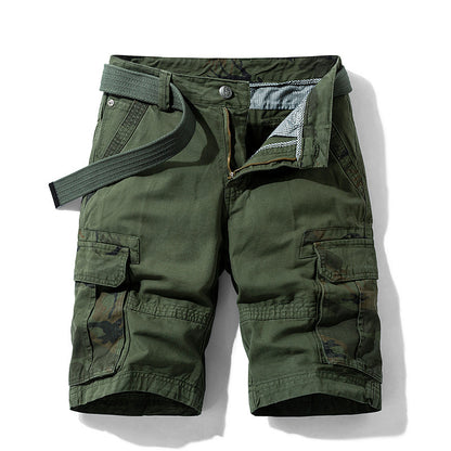 Pantalón Cargo Hombre — Bermuda Camuflaje Verano