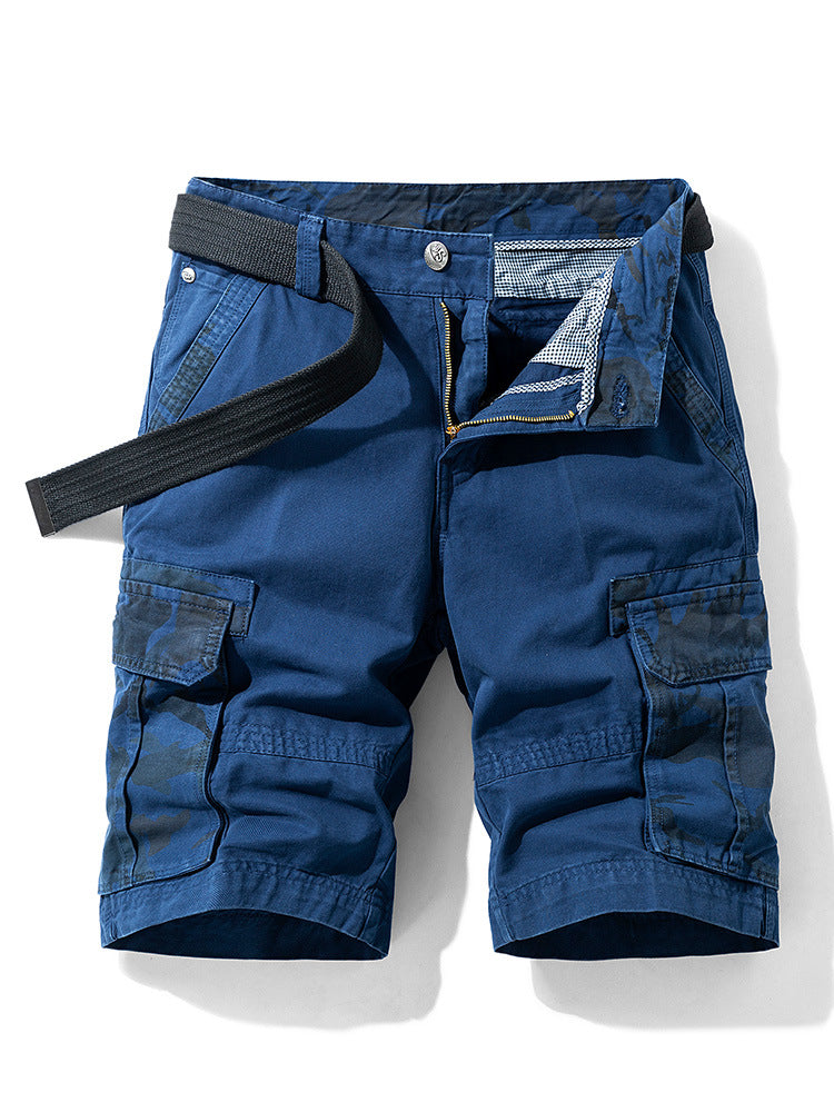 Pantalón Cargo Hombre — Bermuda Camuflaje Verano