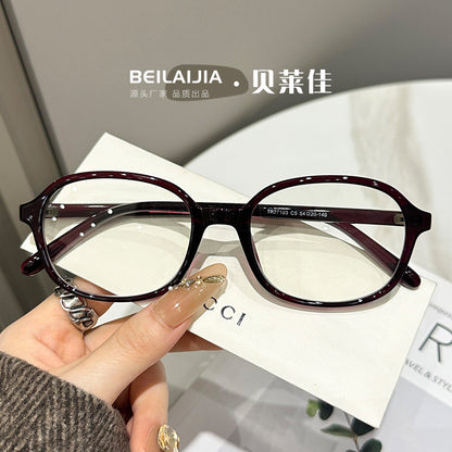 Gafas Retro Mujer — Montura Ligera Anti Luz Azul