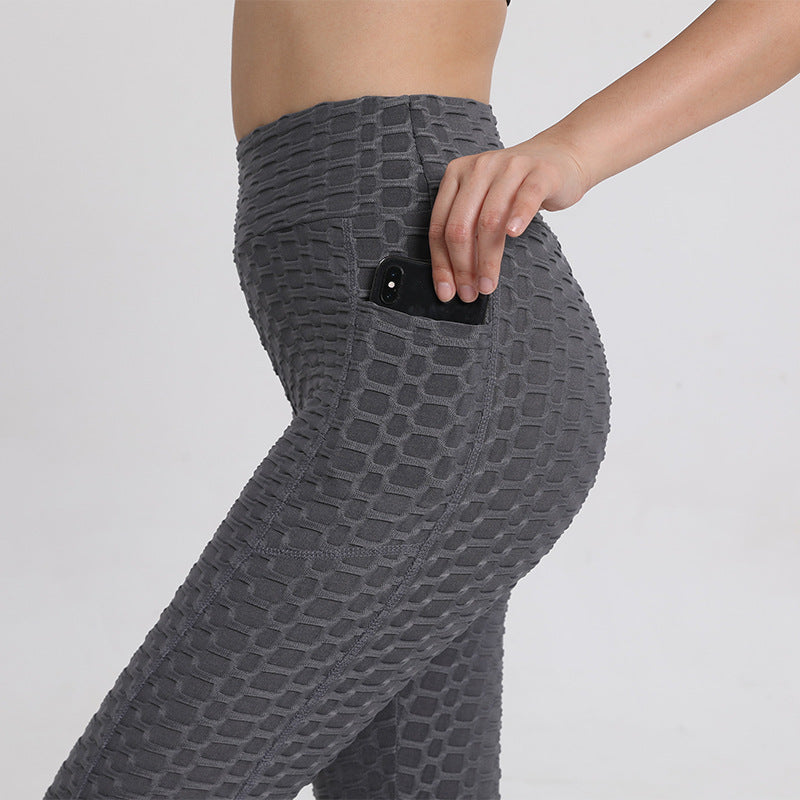 Leggings Deportivos Mujer — Cintura Alta Push-Up con Bolsillo