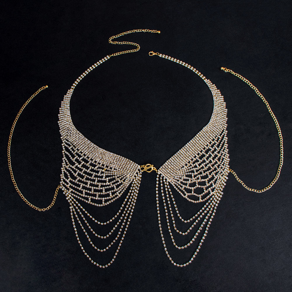Cadena de Cuerpo con Diamantes — Joyería Mujer