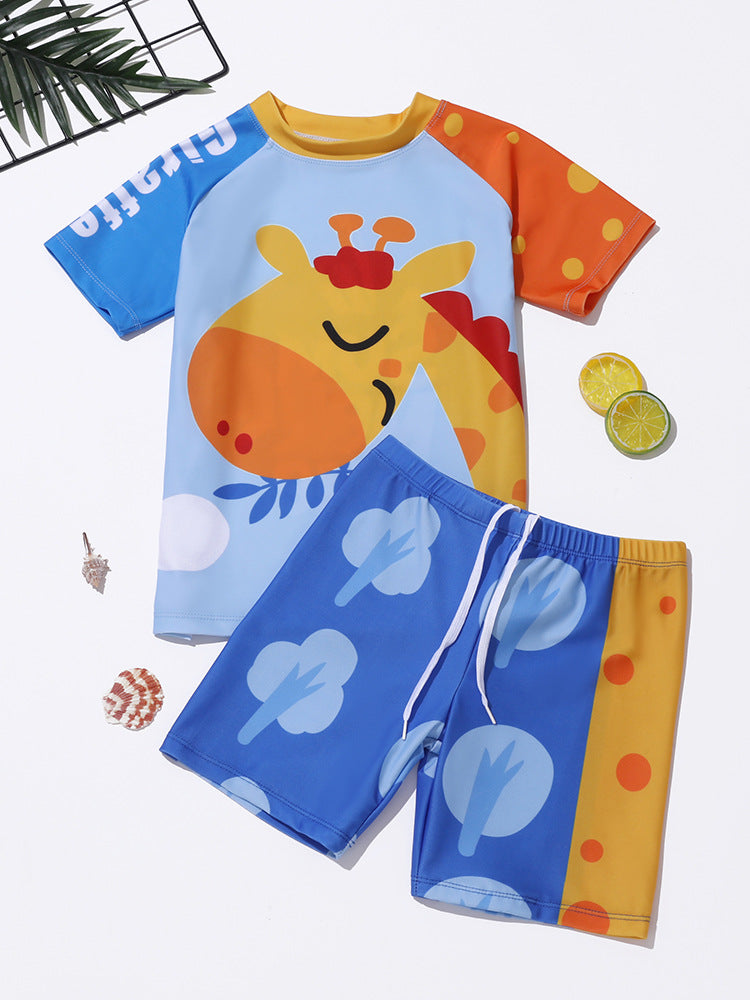 Bañador Niño — Conjunto Dos Piezas Secado Rápido